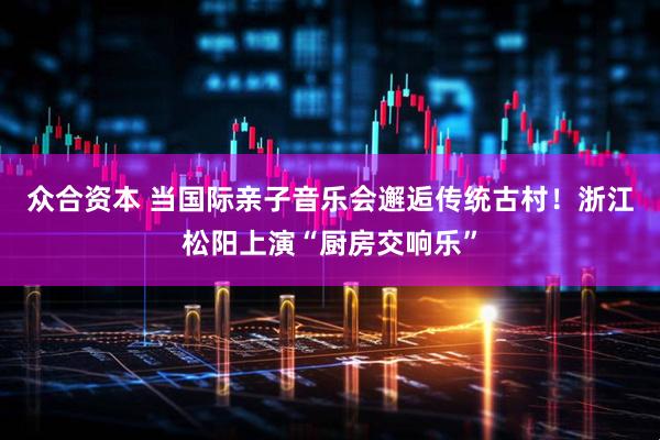 众合资本 当国际亲子音乐会邂逅传统古村！浙江松阳上演“厨房交响乐”