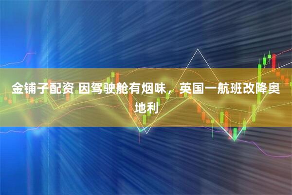 金铺子配资 因驾驶舱有烟味，英国一航班改降奥地利