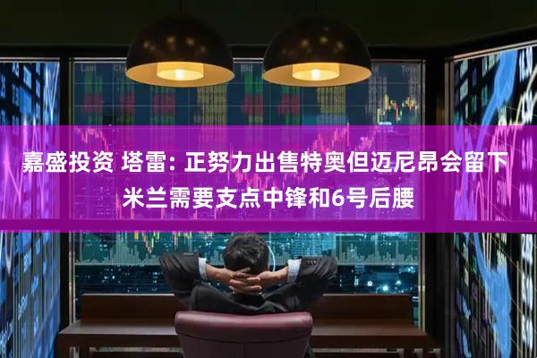 嘉盛投资 塔雷: 正努力出售特奥但迈尼昂会留下 米兰需要支点中锋和6号后腰