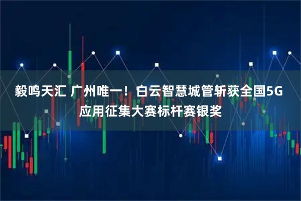 毅鸣天汇 广州唯一！白云智慧城管斩获全国5G 应用征集大赛标杆赛银奖